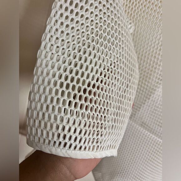 Gracia Peplum Mesh Jeweled top Size M - Picture 4 of 11